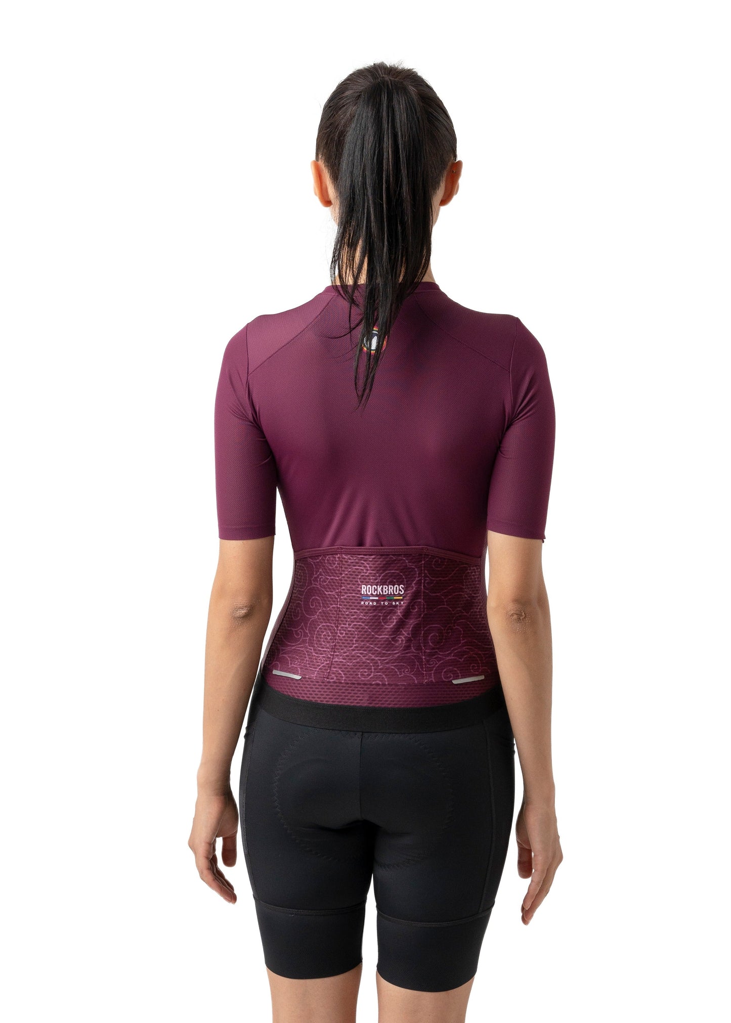 ROCKBROS Road-to-Sky Women's Cycling Short-Sleeved Jersey