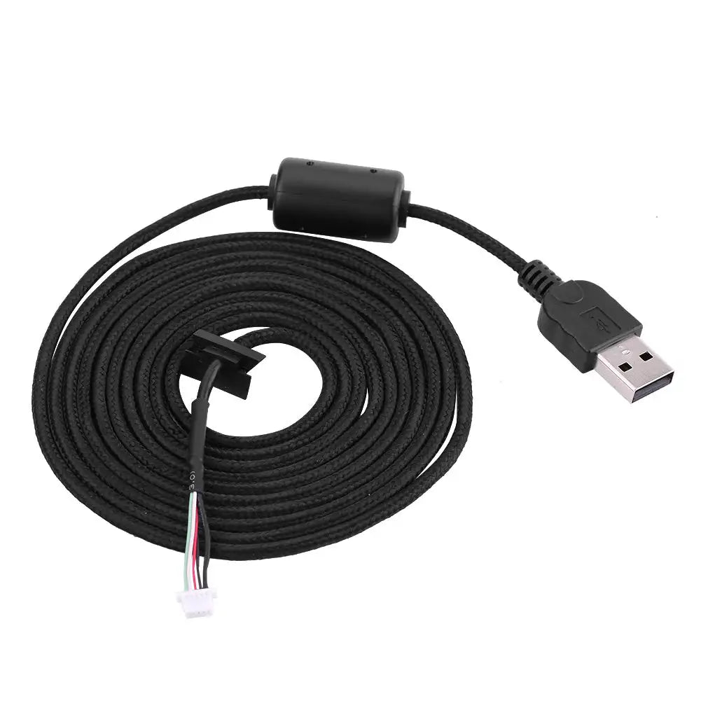 2meters USB Mouse Line Wire Cable Replacement Repair Accessory For Logitech G9/G9X Game Mouse