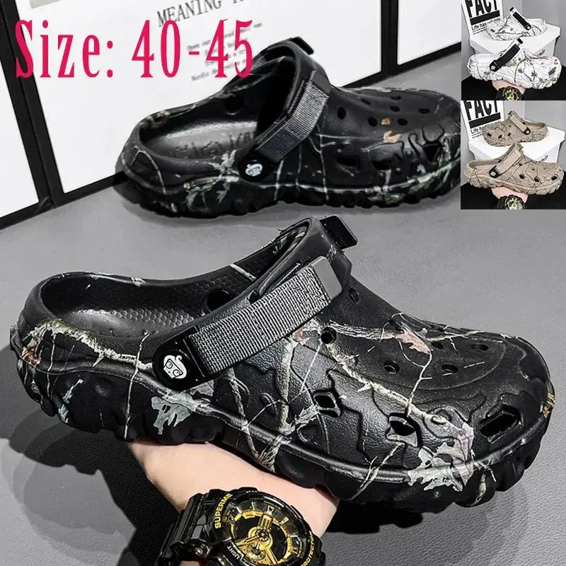 Indulge in Luxury with Men's Platform Sandals - Premium sandals from Lizard Vigilante - Just $31.99! Shop now at Lizard Vigilante