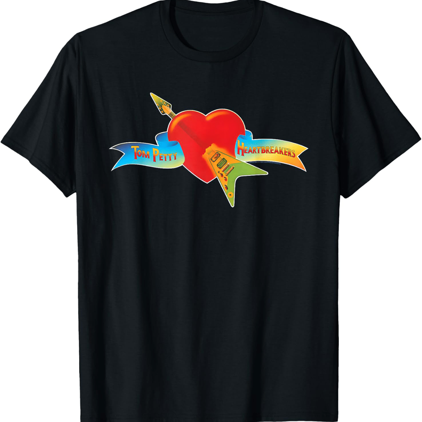 Tom Petty and the Heartbreaker Classic Logo T-Shirt Featured Cotton Fun Design DIY Short Sleeve T-Shirt Men's, Soft and Breathable, Suitable for All Seasons, Comfortable Casual Sports, Halloween and Christmas Gifts - Premium  from Lizard Vigilante - Just $21.99! Shop now at Lizard Vigilante