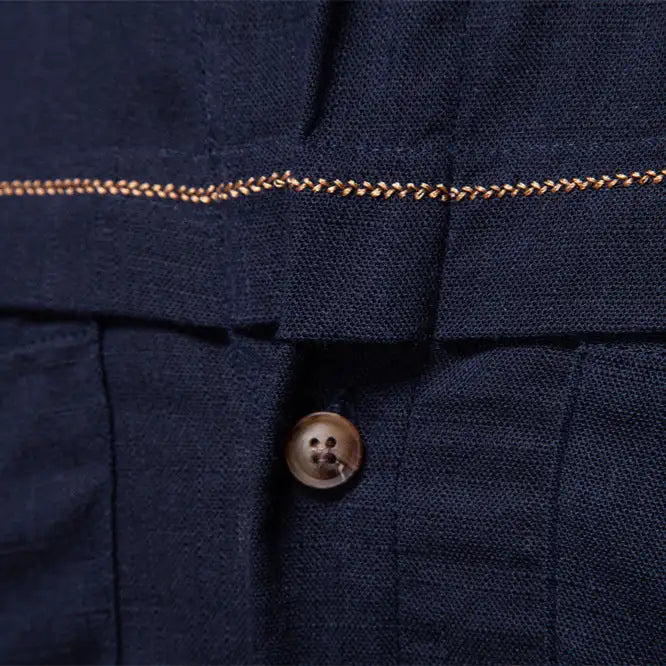 Men's Long Sleeve Shirt With Pocket Decoration