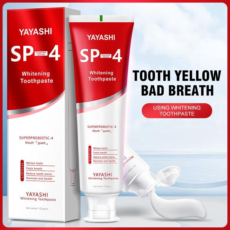 Probiotic Toothpaste For Whitening Teeth, Removing Stains, Eliminating Bad Breath, And Refreshing The Skin.