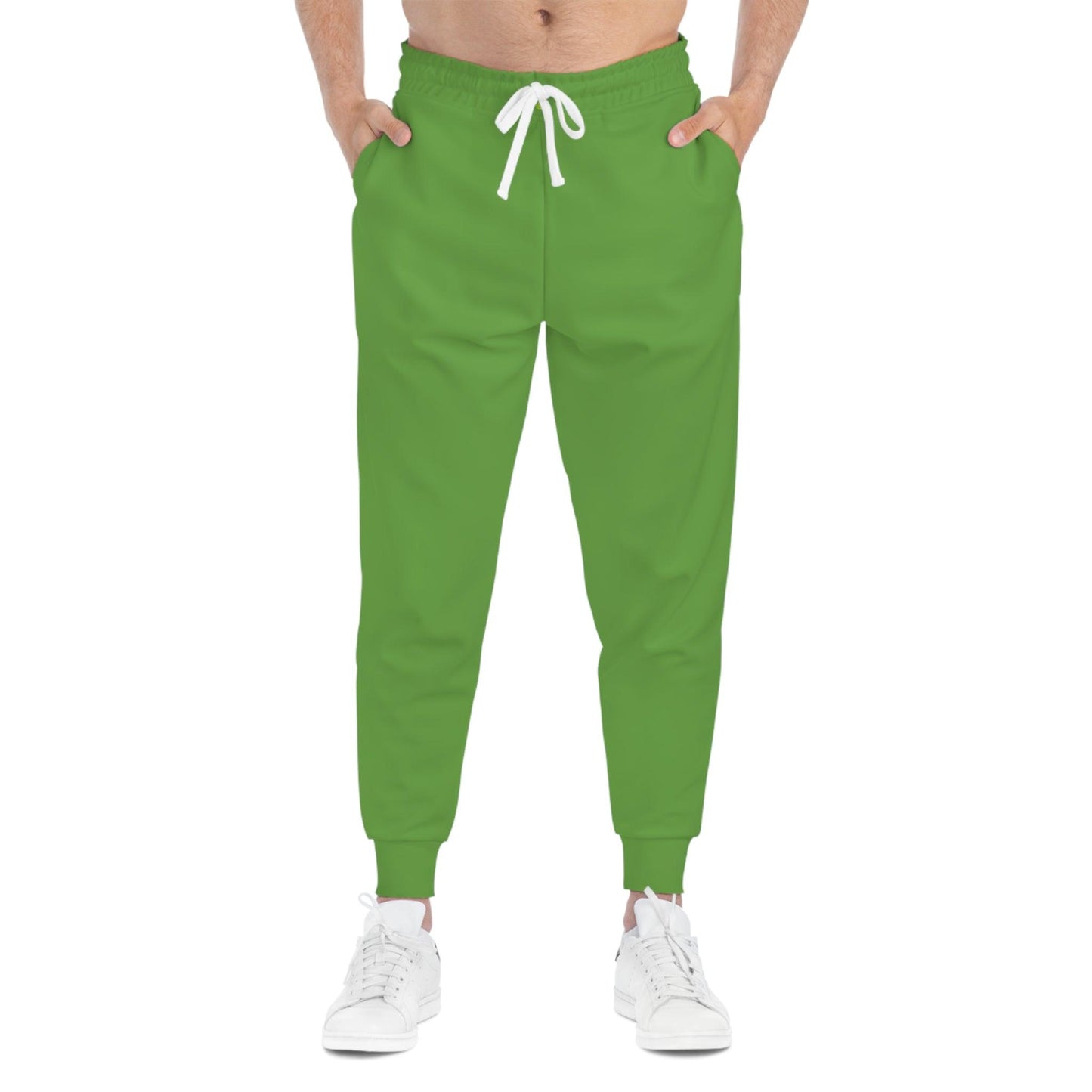 Comfortable Athletic Joggers - Green - Lizard Vigilante