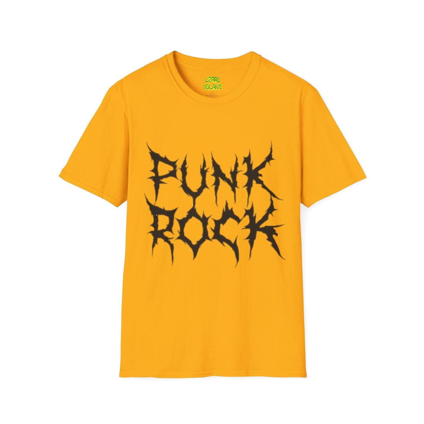 PUNK ROCK Unisex Softstyle T-Shirt - Lizard Vigilante