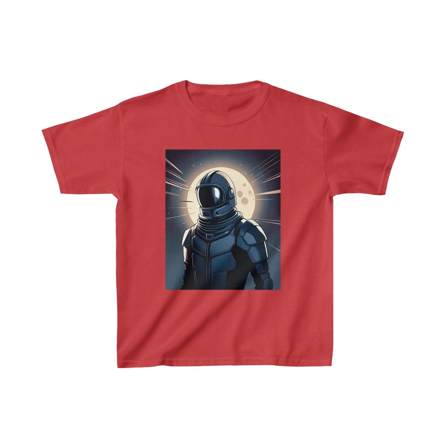 Astronaut Moon Kids Heavy Cotton™ Tee - Lizard Vigilante