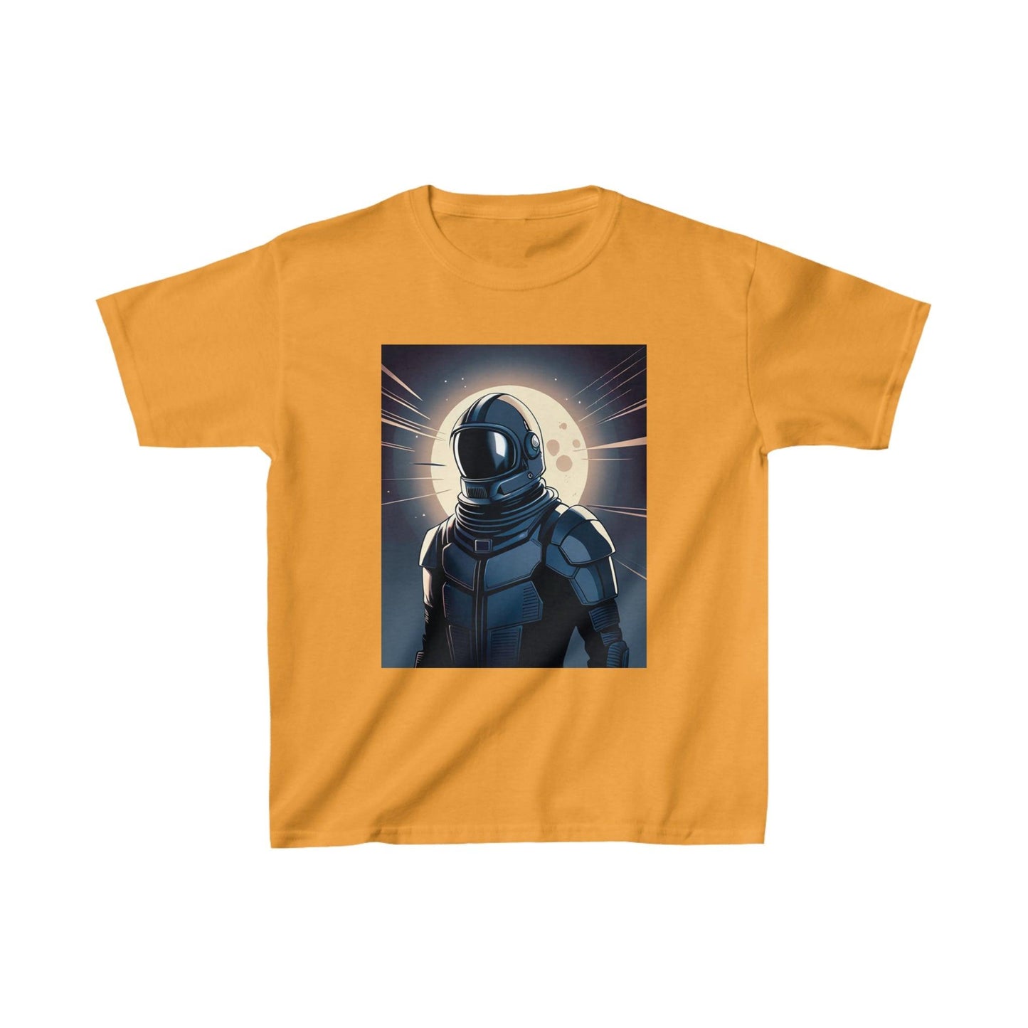 Astronaut Moon Kids Heavy Cotton™ Tee - Lizard Vigilante