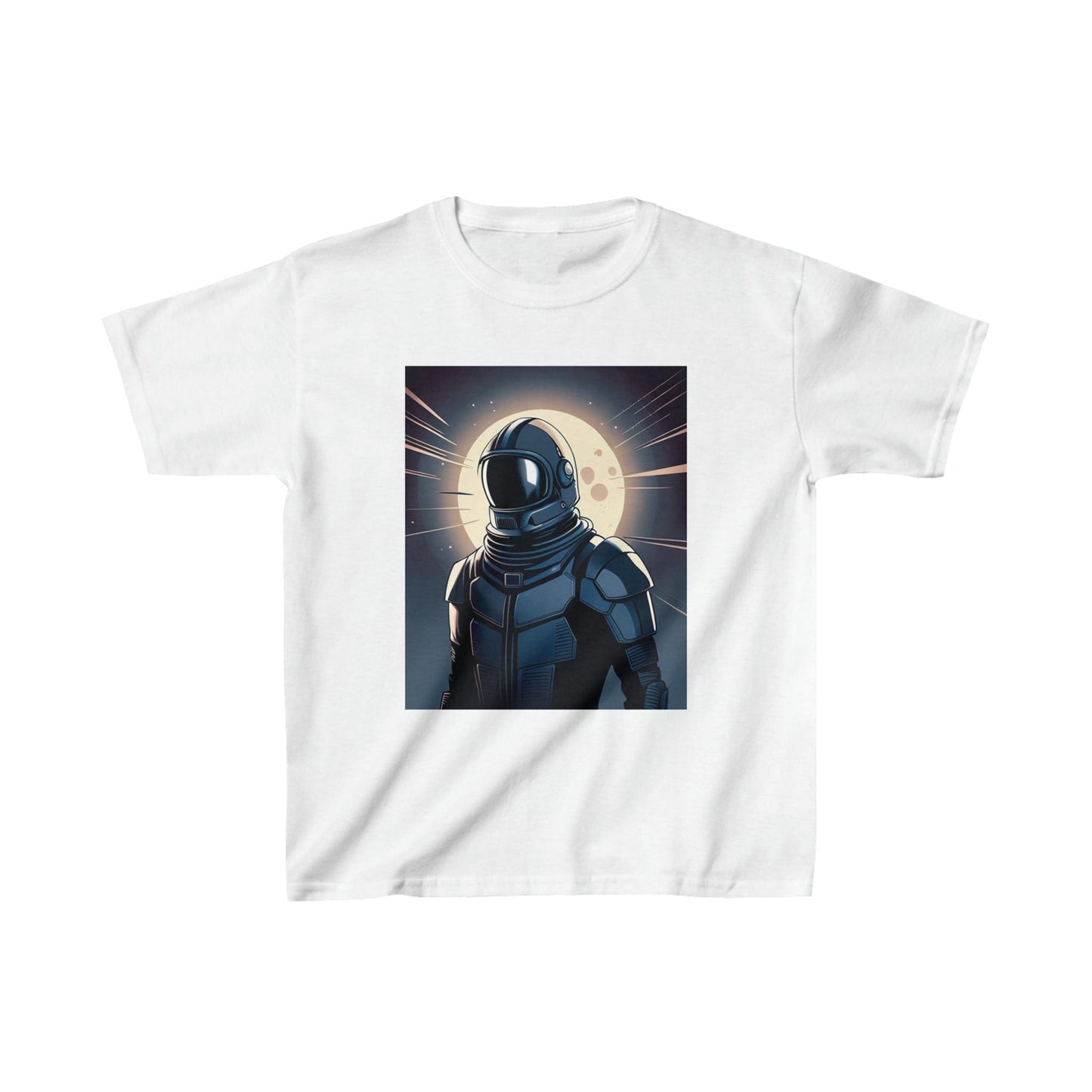 Astronaut Moon Kids Heavy Cotton™ Tee - Lizard Vigilante