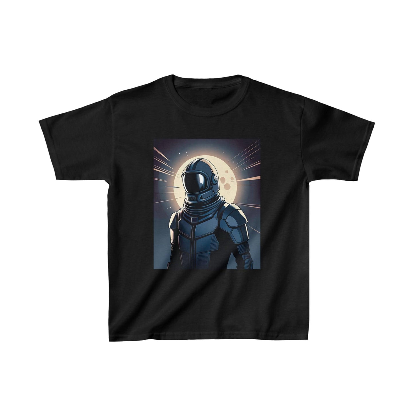 Astronaut Moon Kids Heavy Cotton™ Tee - Lizard Vigilante