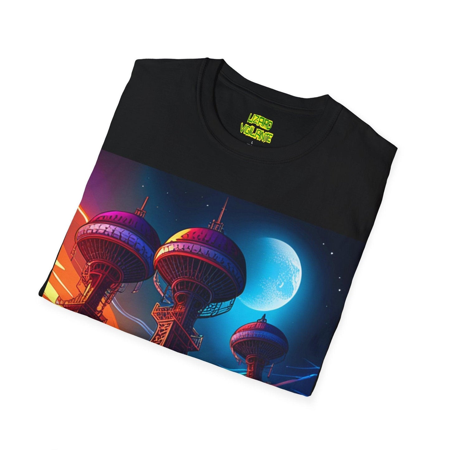 Interplanetary Transmission Unisex Softstyle T-Shirt - Lizard Vigilante