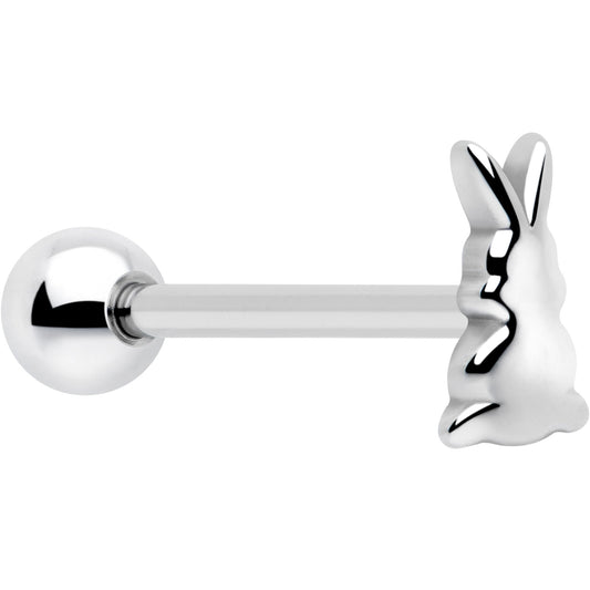 Bunny Rabbit Easter Barbell Tongue Ring