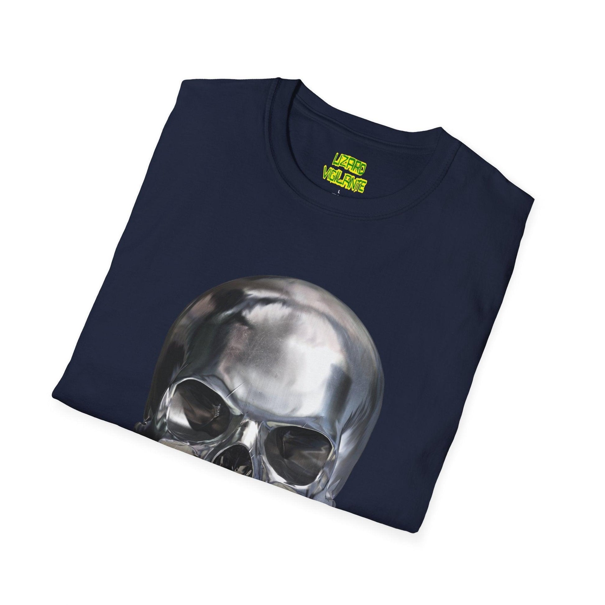 Shining Skull Unisex Softstyle T-Shirt - Lizard Vigilante