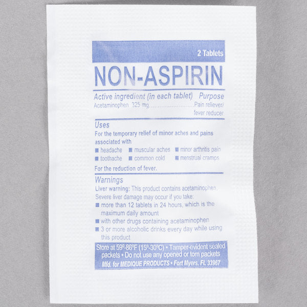 Non-Aspirin, 100/box