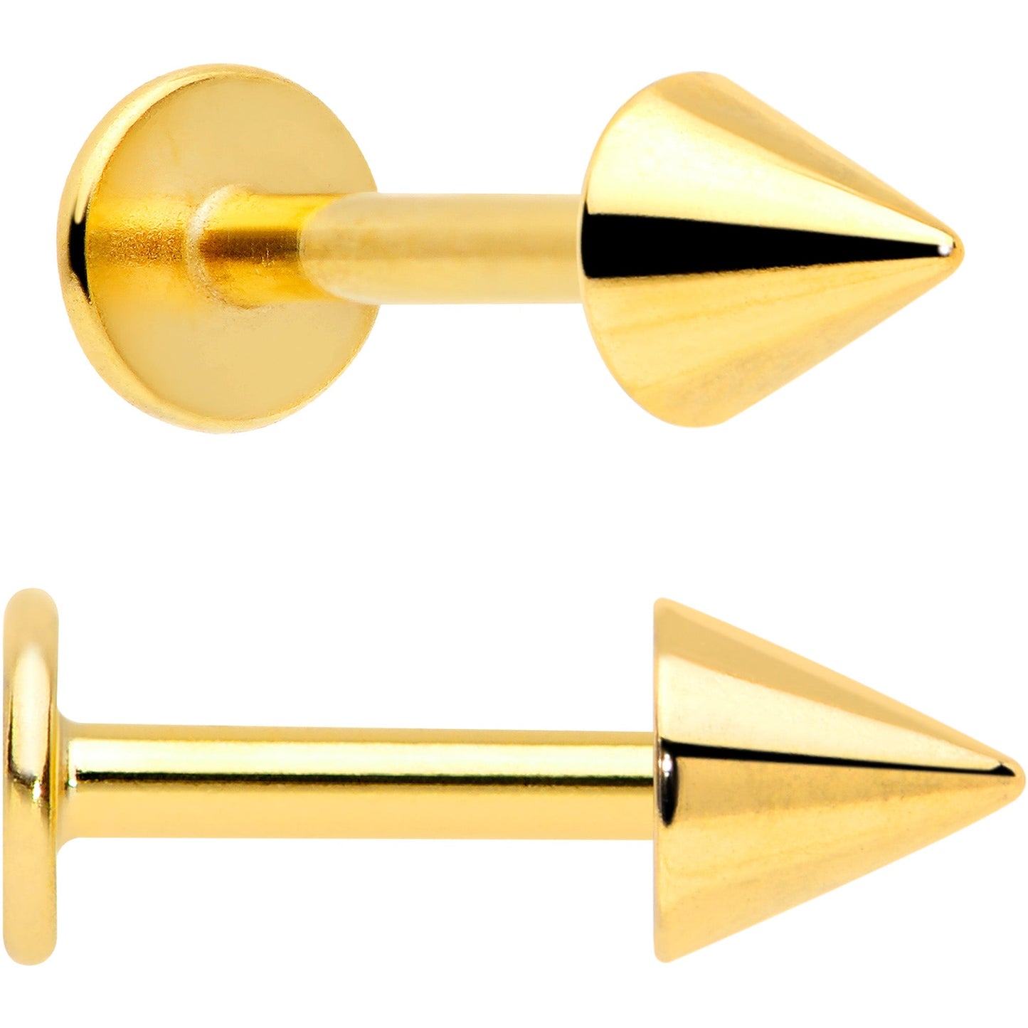 16G French Bulldog Flat Back Earring Set Internally Threaded 3 Pack