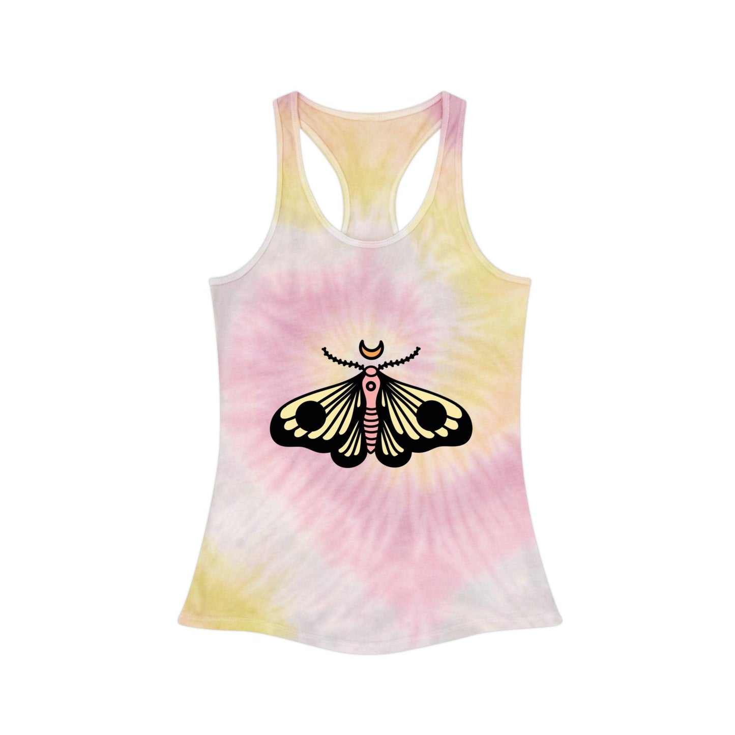 Butterfly Tie Dye Racerback Tank Top - Lizard Vigilante