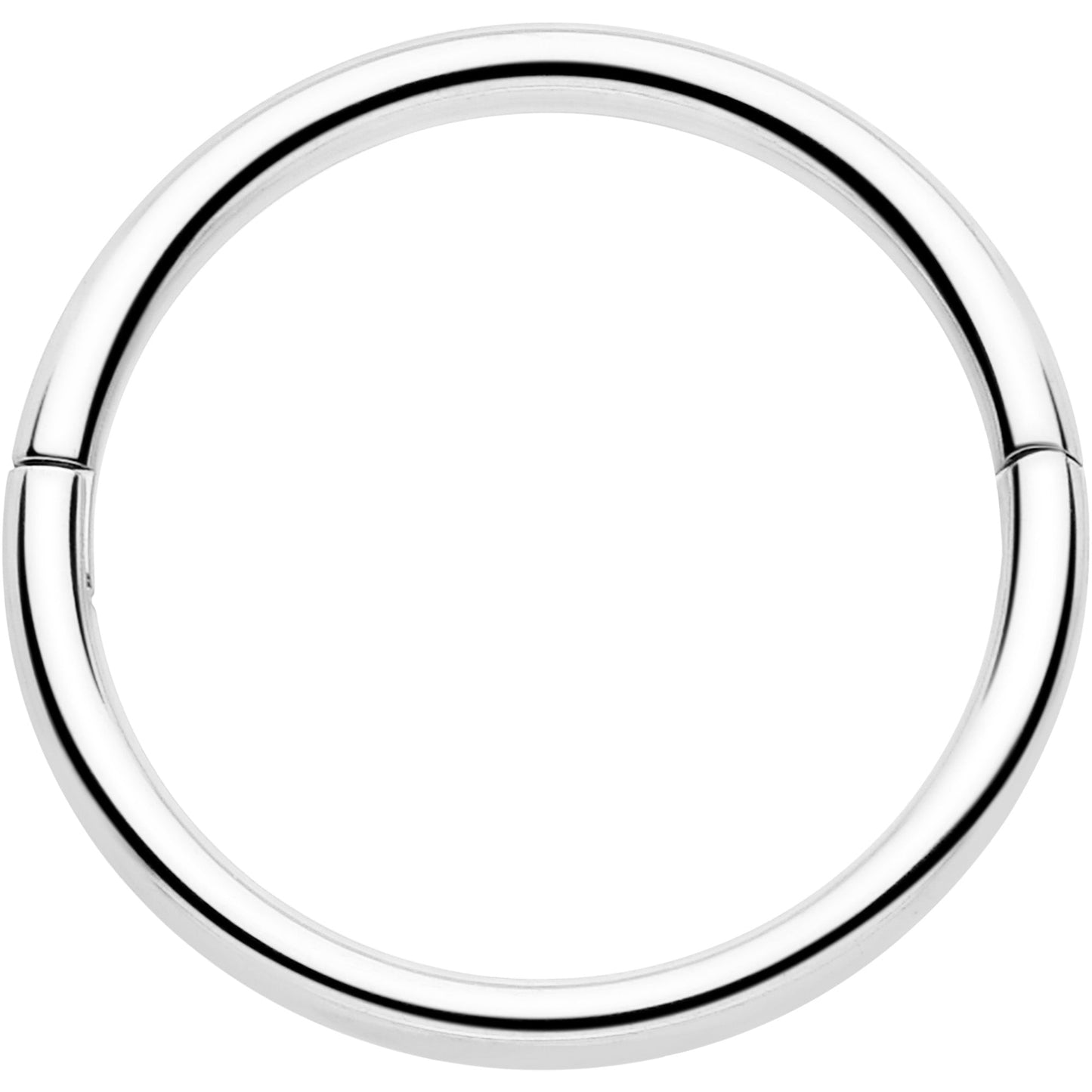 20G Implant Grade Titanium Half Closure Hinged Segment Ring