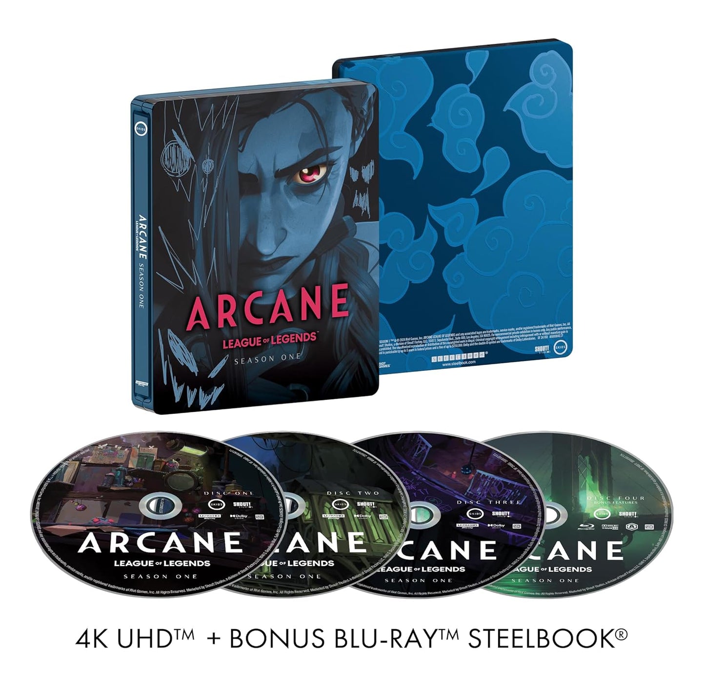 Arcane: League of Legends - Season One Limited Edition Steelbook [4K UHD]