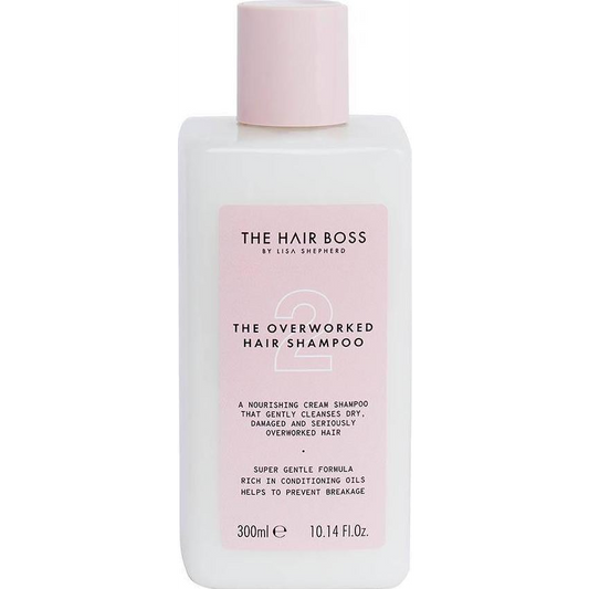 The Hair Boss THE HAIR BOSS_By Lisa Shepherd The Overworked Hair Shampoo głęboko odżywczy szampon do włosów suchych i zniszczonych 300ml (5060427355805)