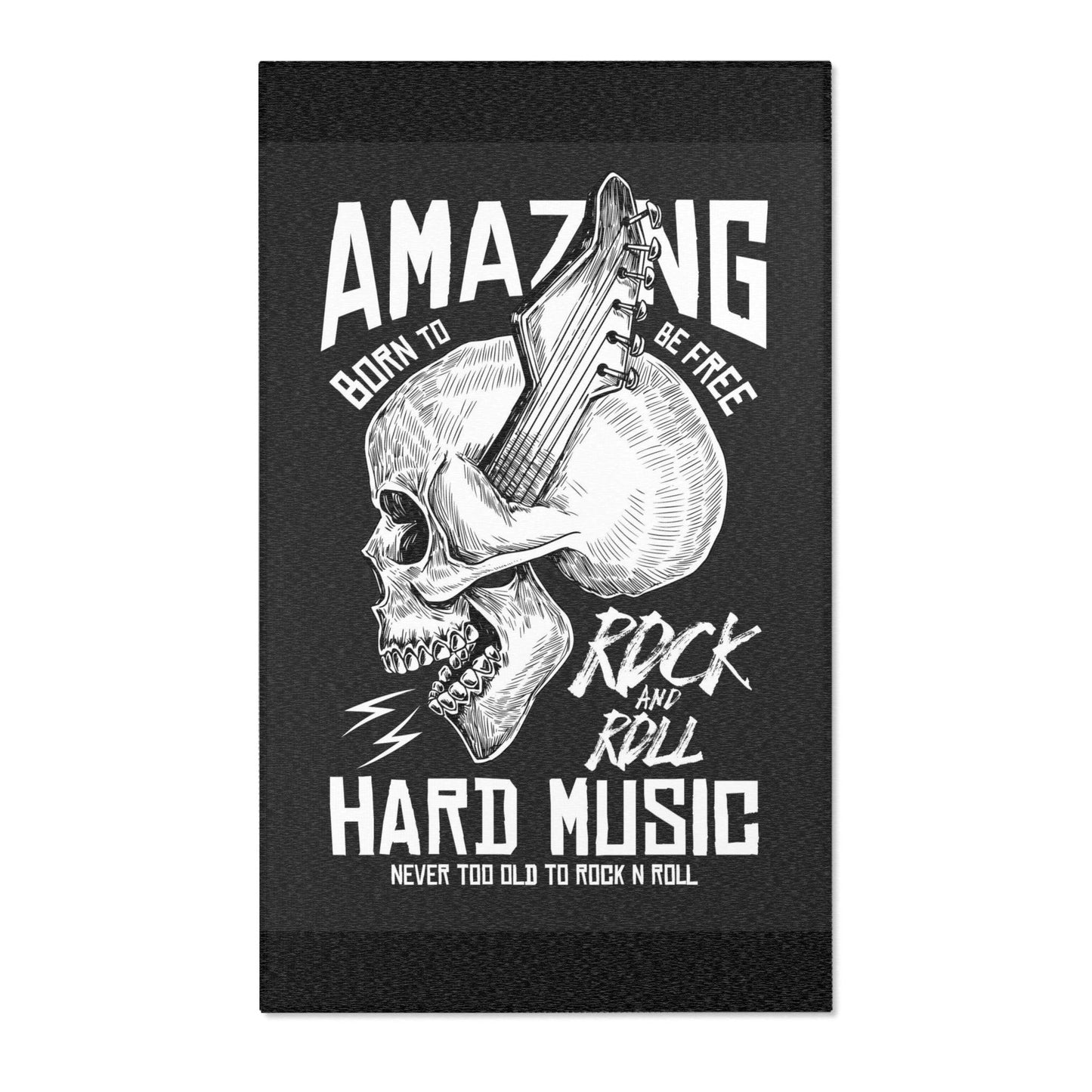 Amazing Hard Music Area Rugs - Lizard Vigilante