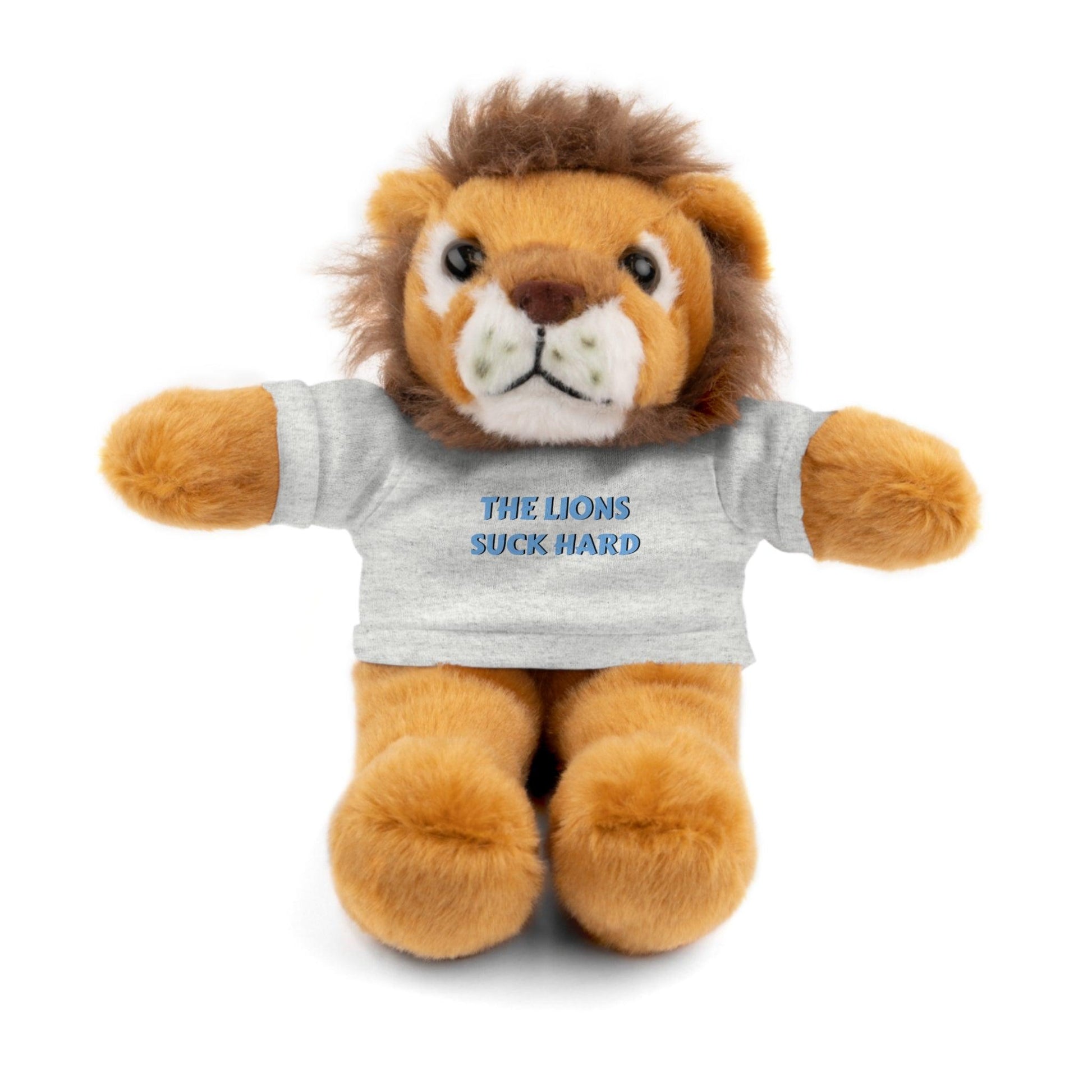 The Lions Suck Hard Stuffed Animals with Tee - Lizard Vigilante