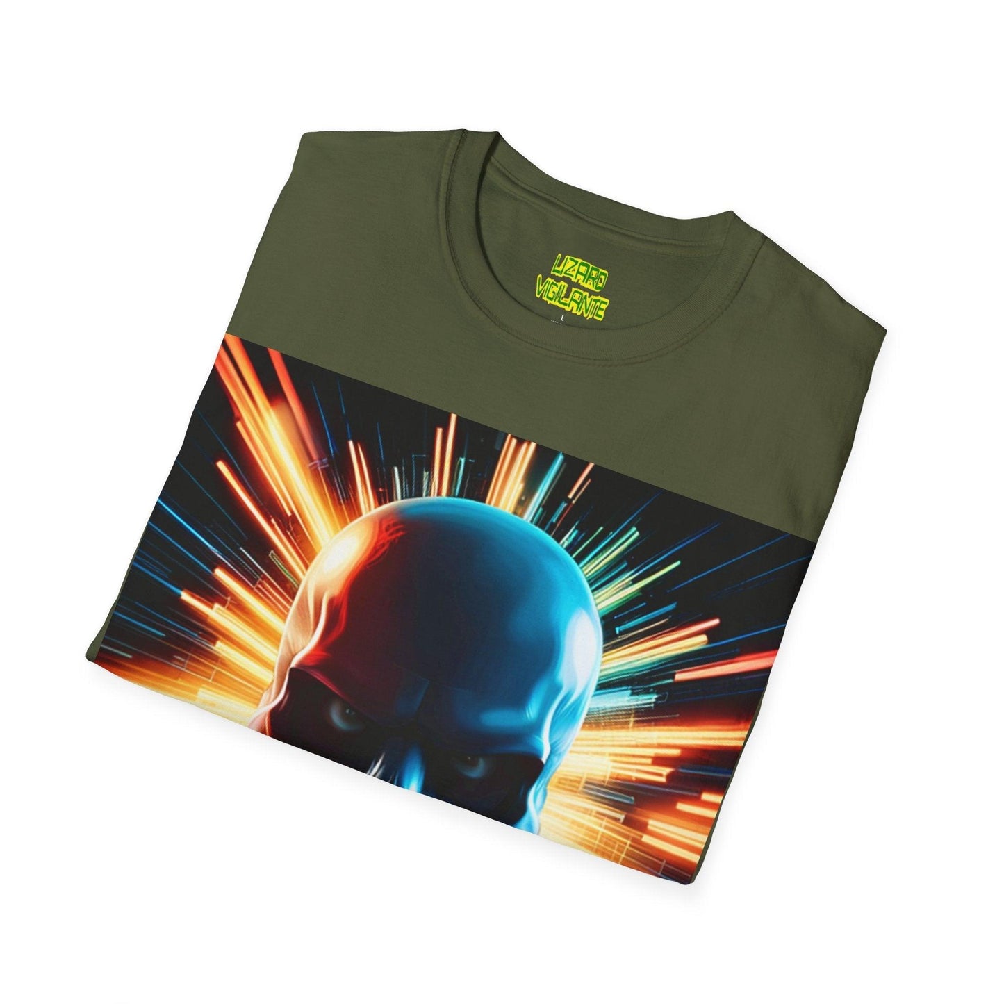 Skull Blaster Unisex Softstyle T-Shirt - Lizard Vigilante