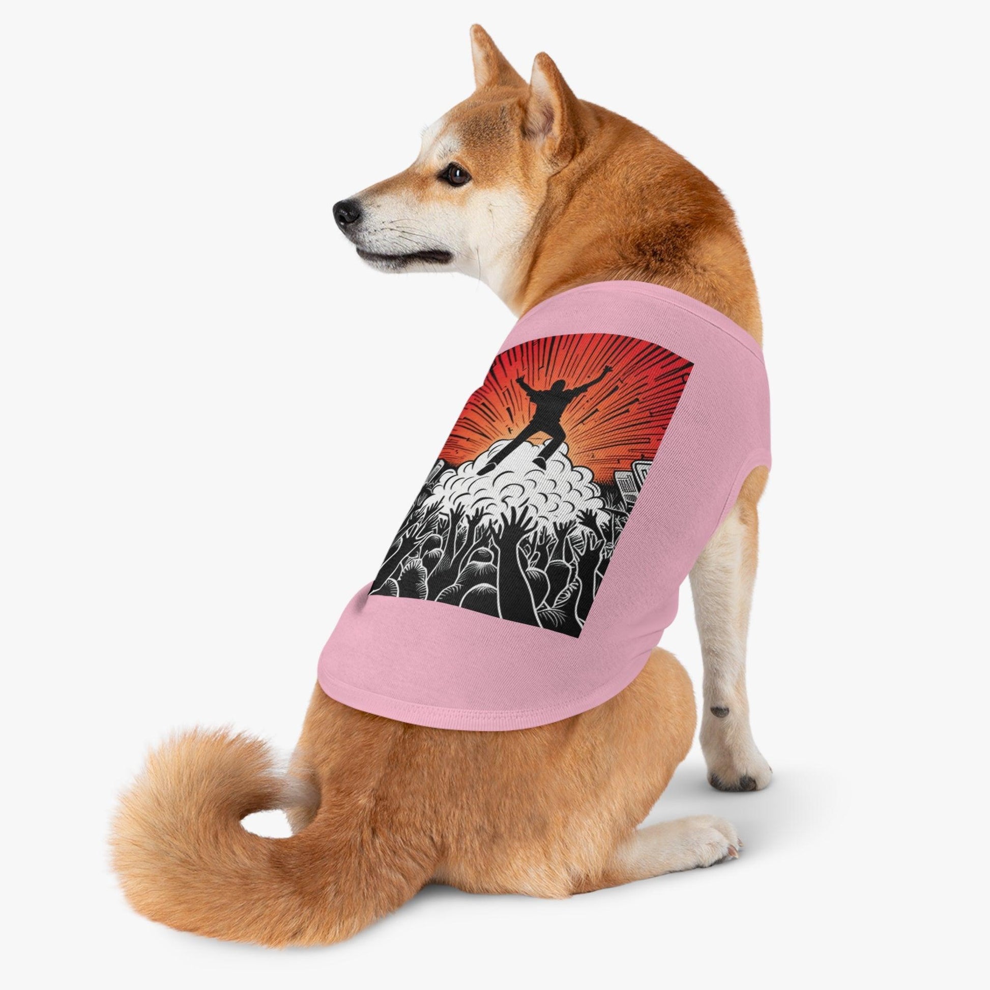 Metal Concert Pet Tank Top - Lizard Vigilante