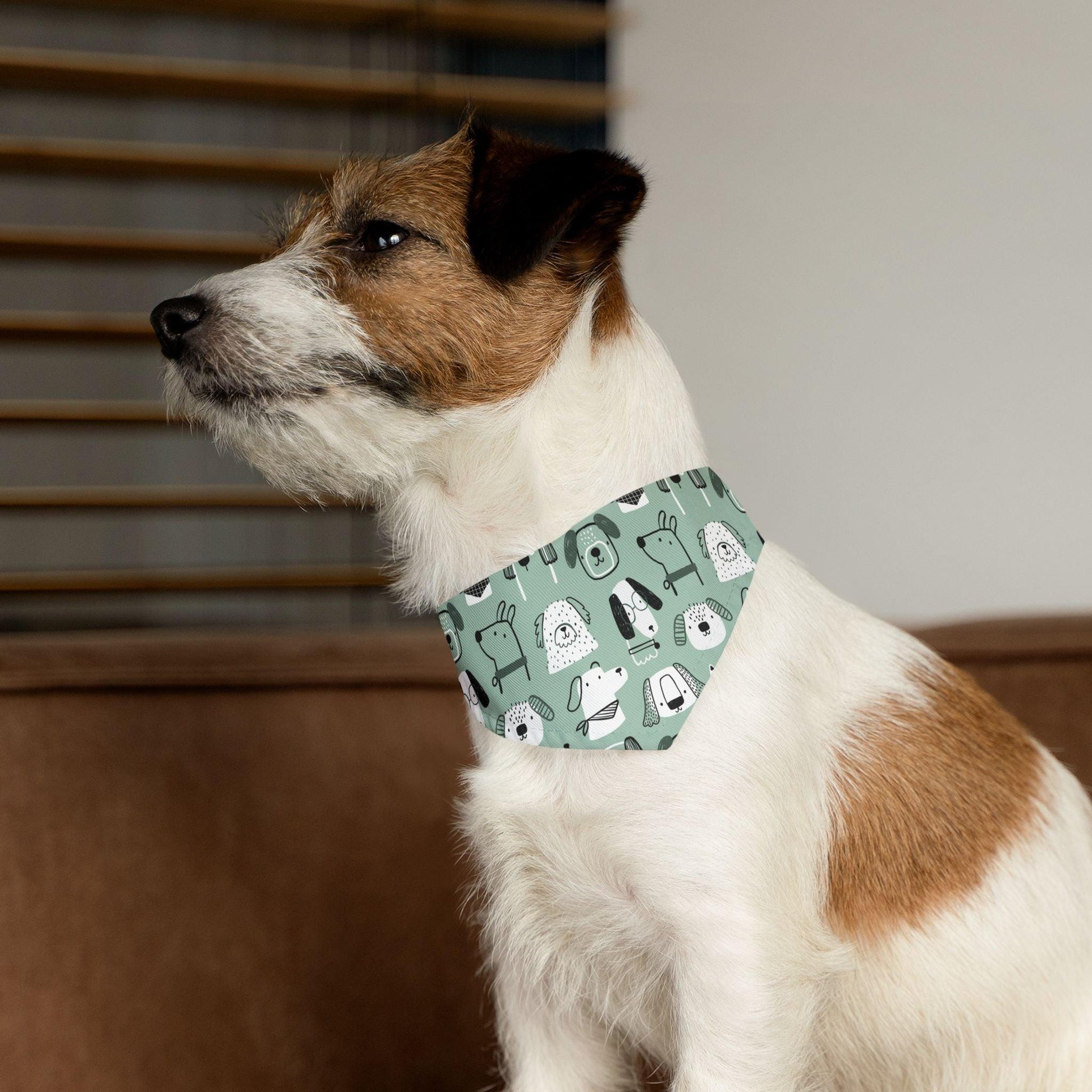 Illustrated Doggers Pet Bandana Collar - Premium Pets from Printify - Just $26.99! Shop now at Lizard Vigilante