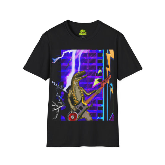 Electric Lizard Vigilante Unisex Softstyle T-Shirt - Lizard Vigilante