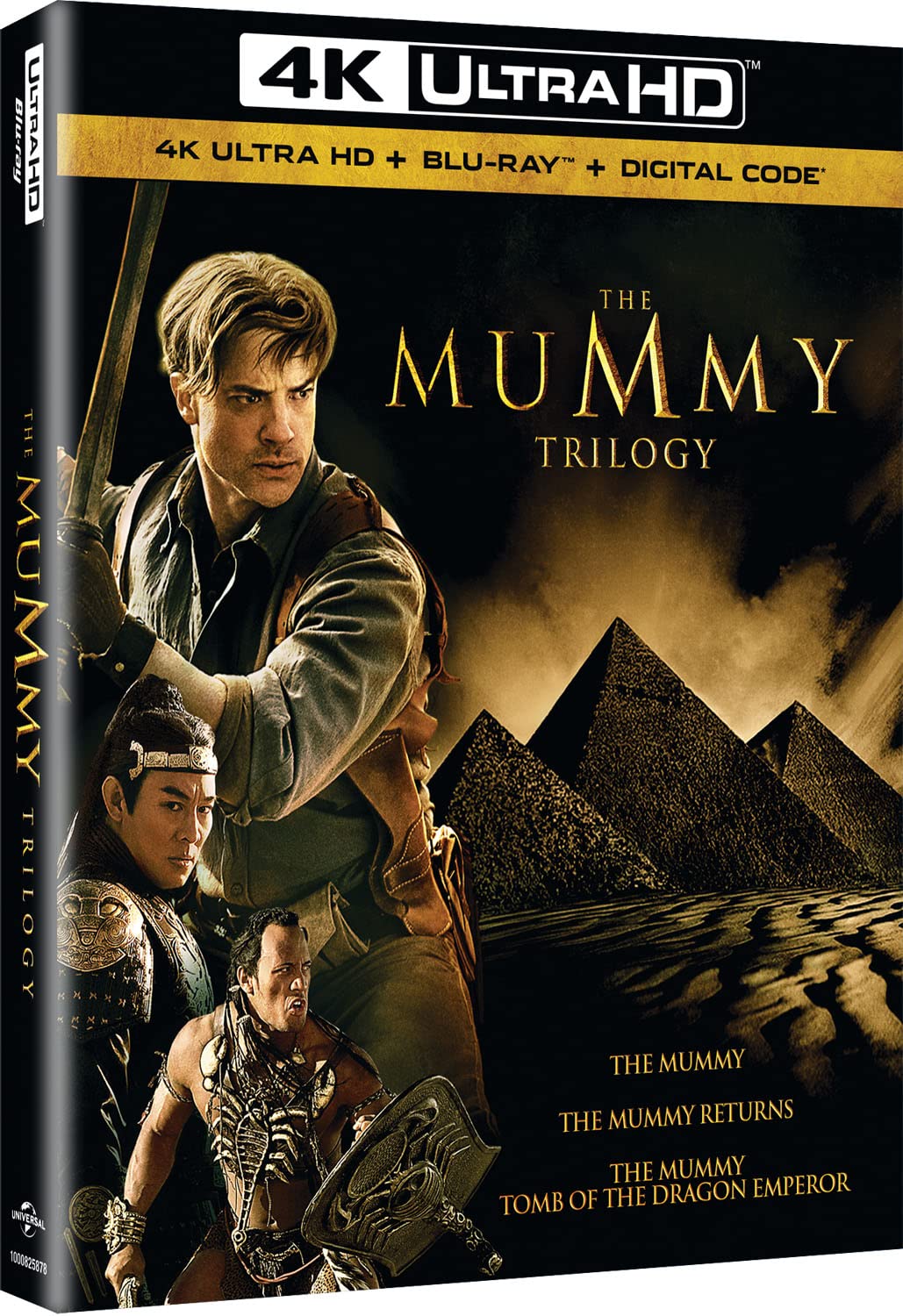 The Mummy Trilogy [4K Ultra HD + Blu-ray + Digital]