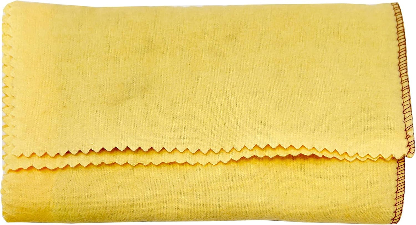 JSP Gold and Silver Rouge Polishing Cloth Copper Brass Nickel Jewelry 12" x 14"