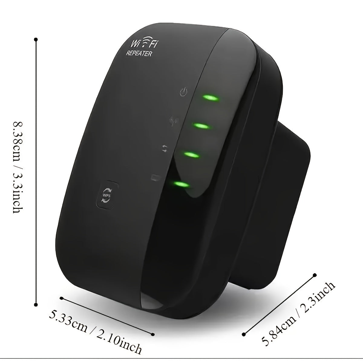 Long Range WiFi Booster Repeater - Wireless Signal Amplifier for Whole Home Coverage with Ethernet Port and Stable Internet Connection - Premium  from Lizard Vigilante - Just $11.99! Shop now at Lizard Vigilante