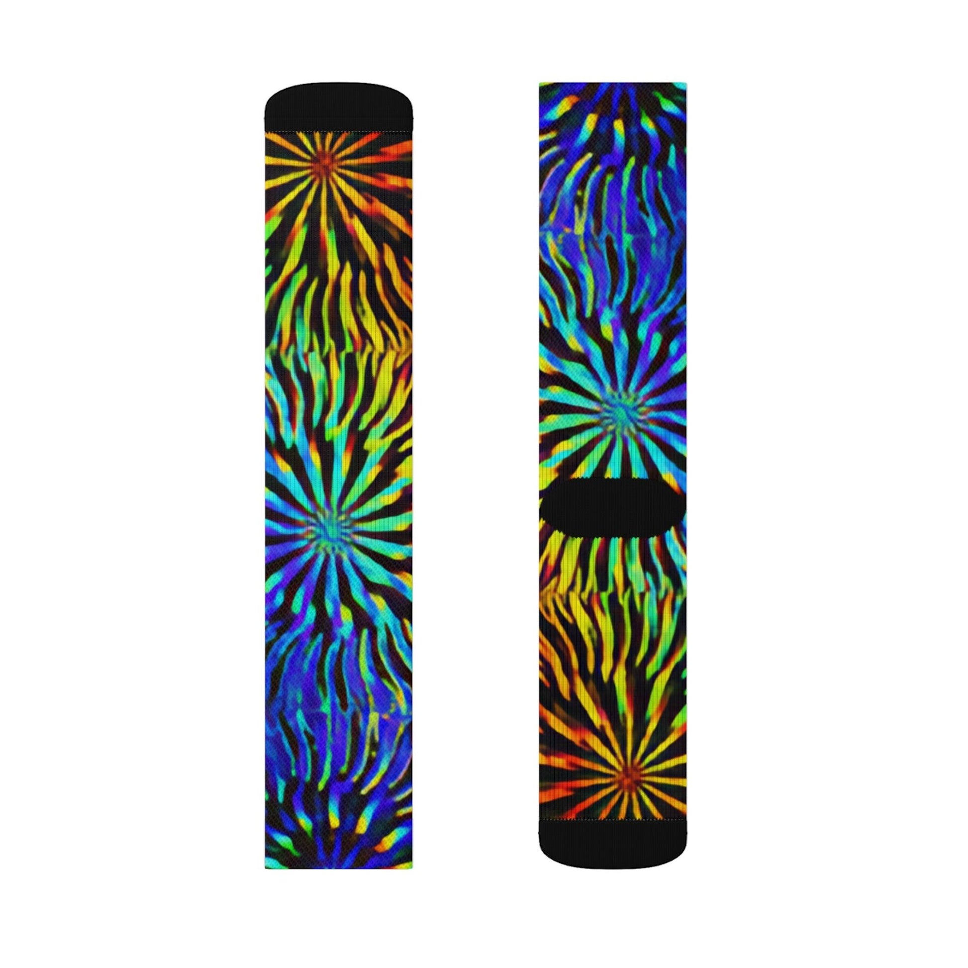 Tie Dyed Sublimation Socks - Lizard Vigilante