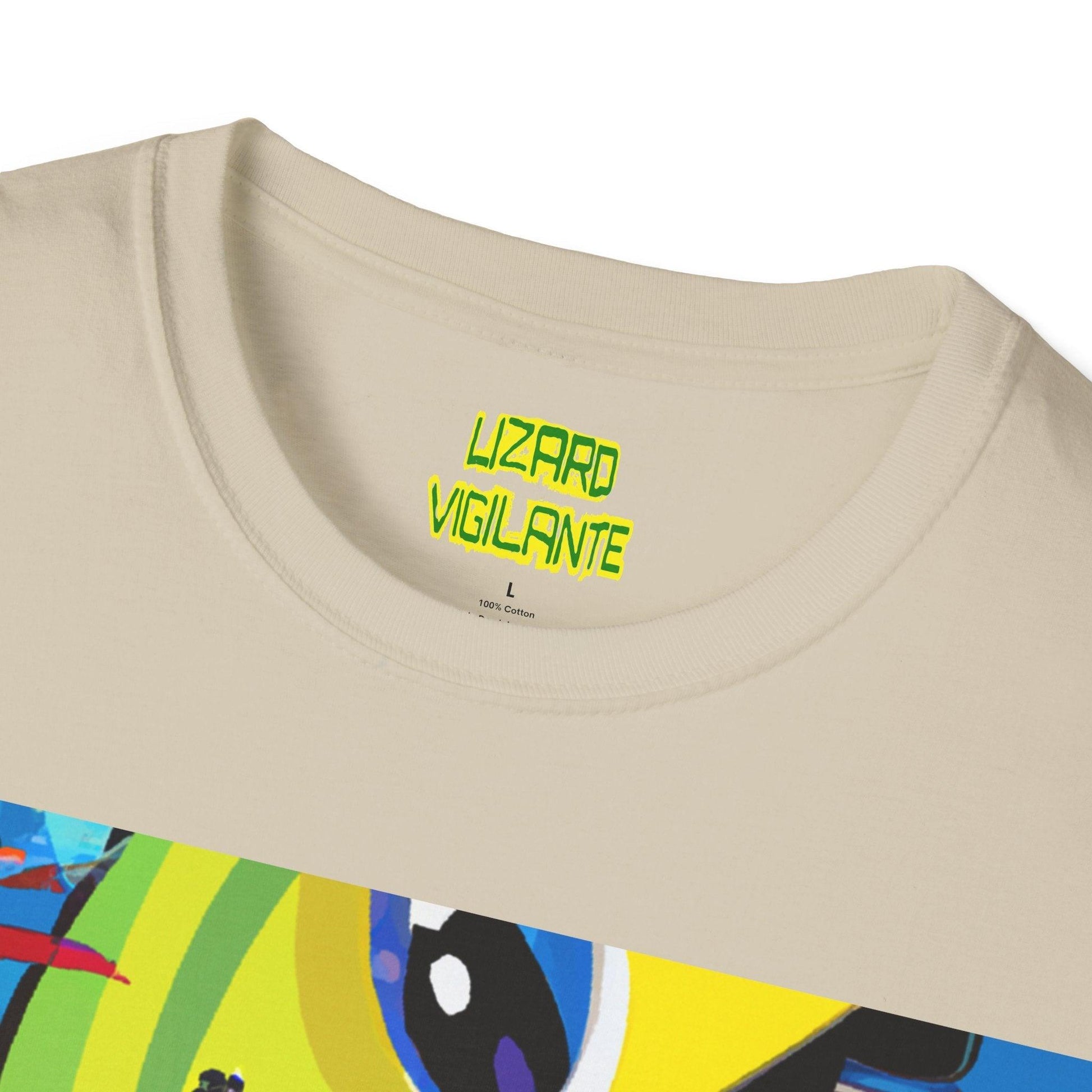 Lizard Vigilante Studio Unisex Softstyle T-Shirt - Lizard Vigilante