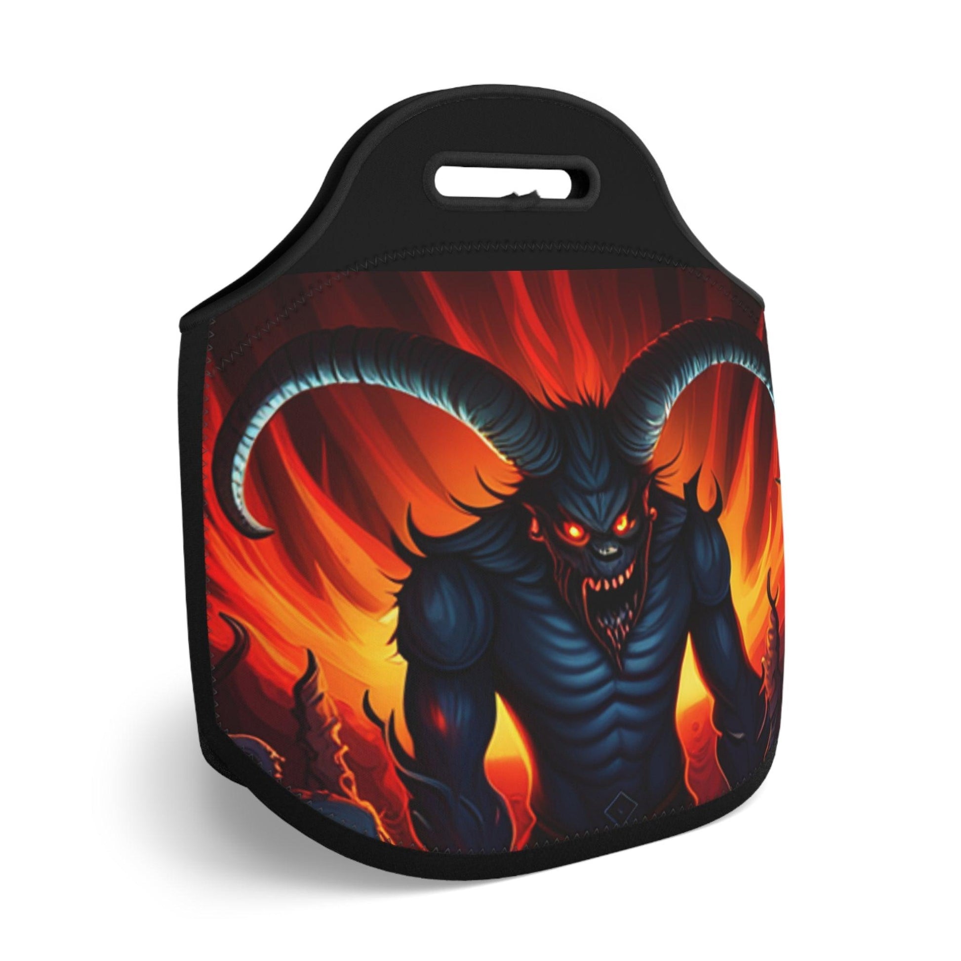 Horny Devil Neoprene Lunch Bag - Lizard Vigilante