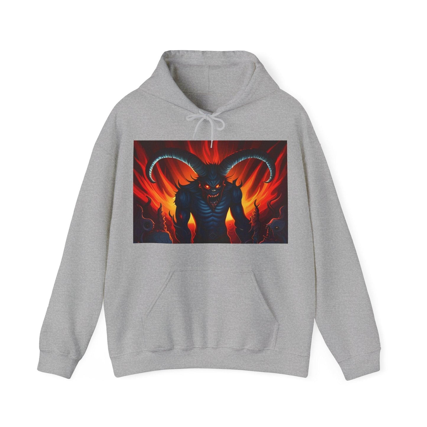 Horny Devil Unisex Heavy Blend™ Hooded Sweatshirt - Lizard Vigilante