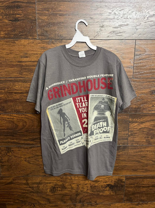 Grindhouse Movie T-shirt Rodriguez Tarantino 2007 Tee -M