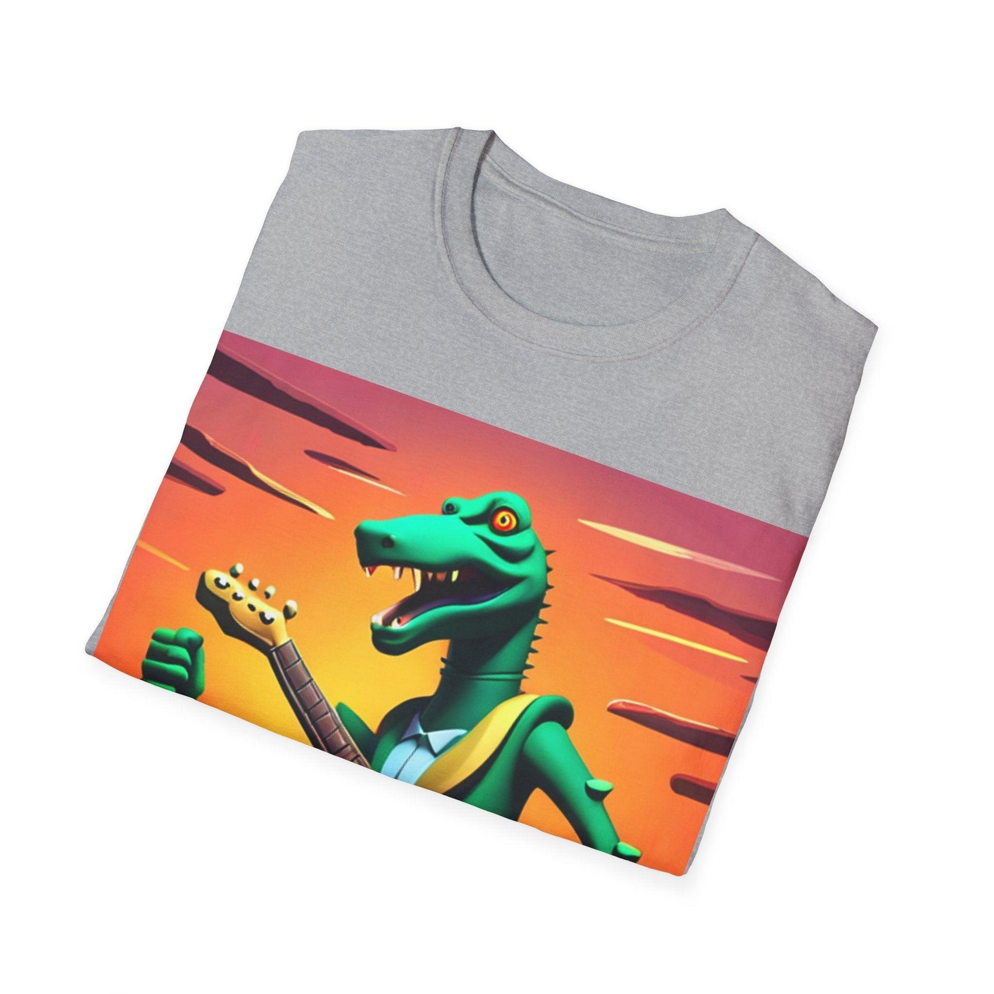 LIZARD VIGILANTE Spaceman Unisex Softstyle T-Shirt - Lizard Vigilante