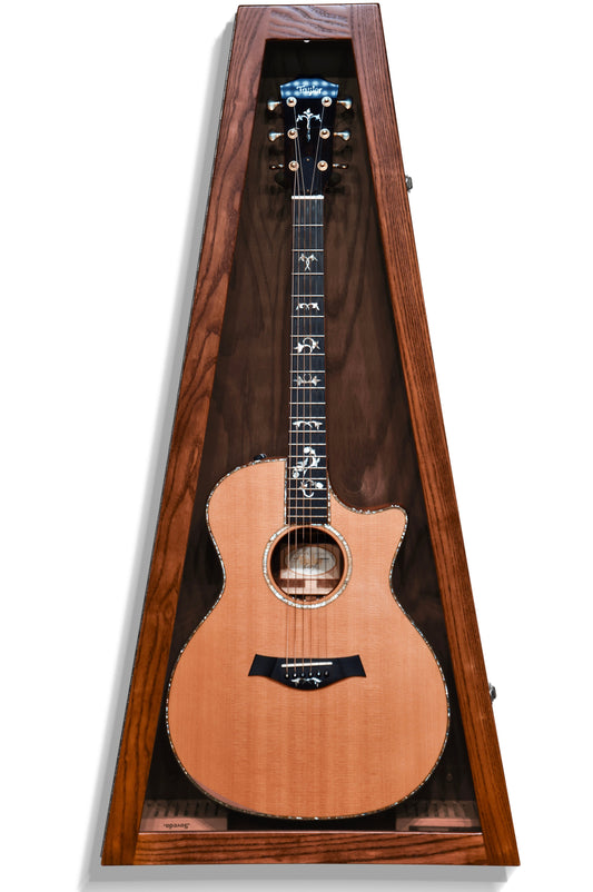 ClimaCase Triangle Humidor - Northern White Ash with Acres Stain