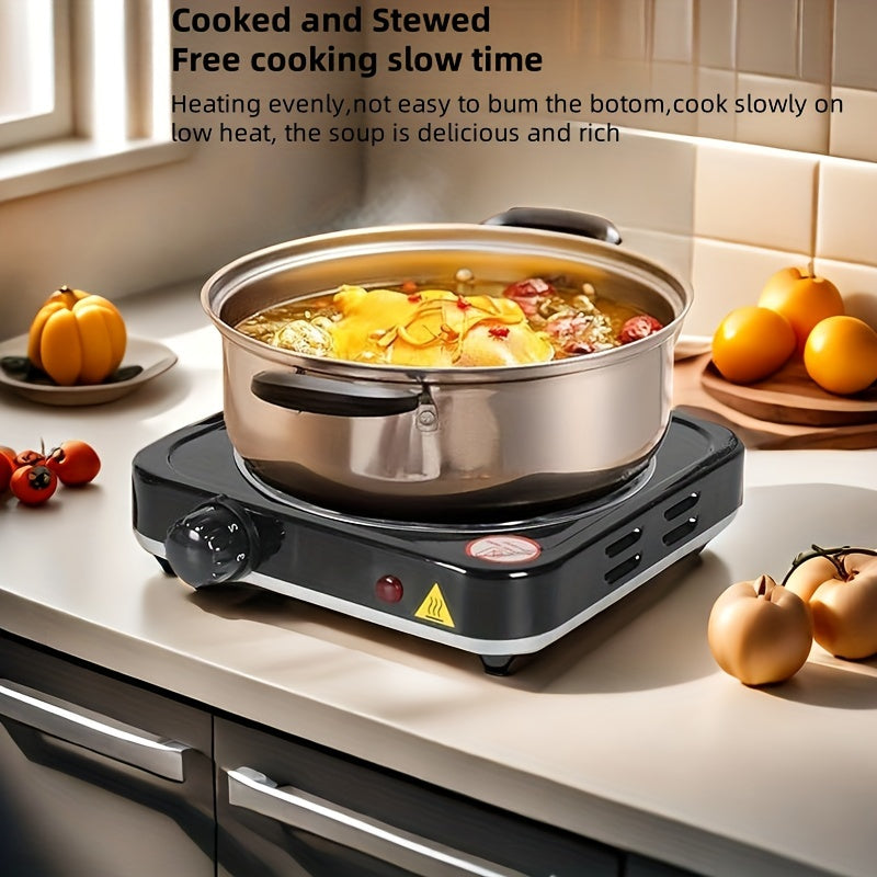 1000W Portable Electric Stove – 5-Speed Temperature Control Compact Cooking Solution for Home, Dorm, and Camping - Premium  from Lizard Vigilante - Just $38.88! Shop now at Lizard Vigilante