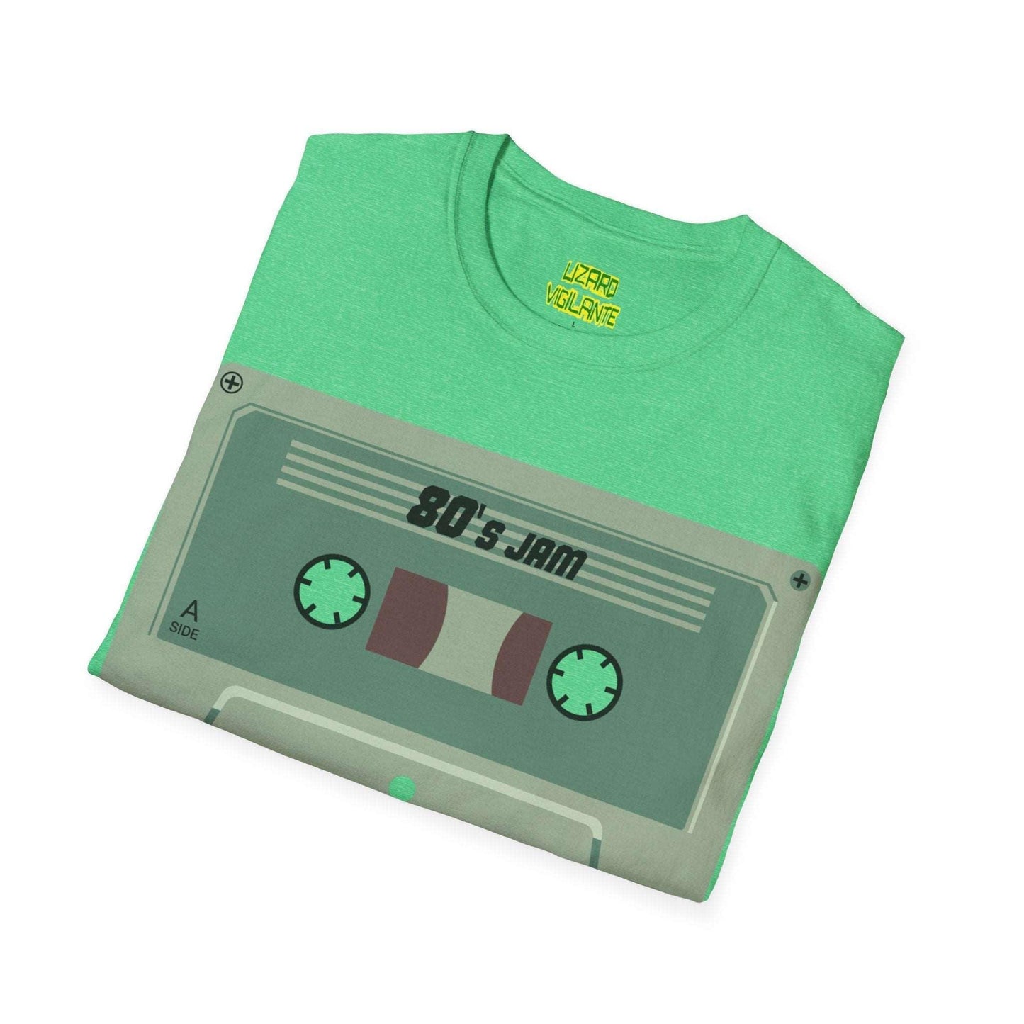 80's Jam Unisex Softstyle T-Shirt - Lizard Vigilante