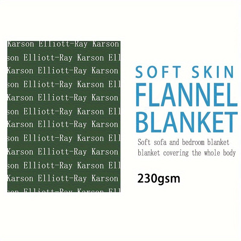 1pc Unique Customized Blanket - Soft, Cozy, Personalized Gift for Son, Daughter, Friend with Exclusive Name - Perfect Birthday, Holiday, Anniversary Present