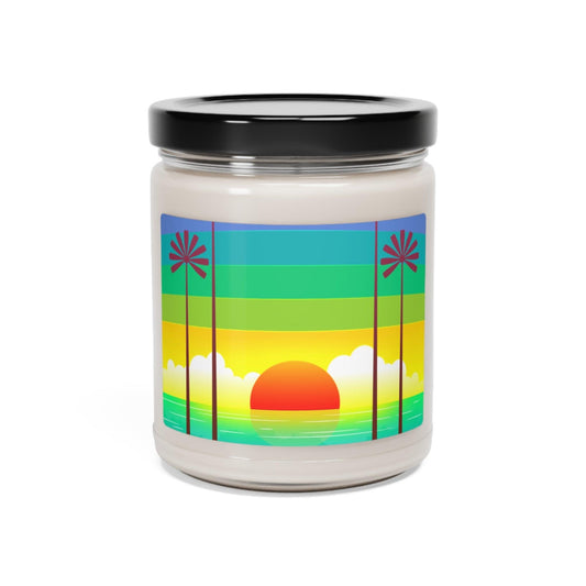 Horisun Scented Soy Candle, 9oz - Lizard Vigilante