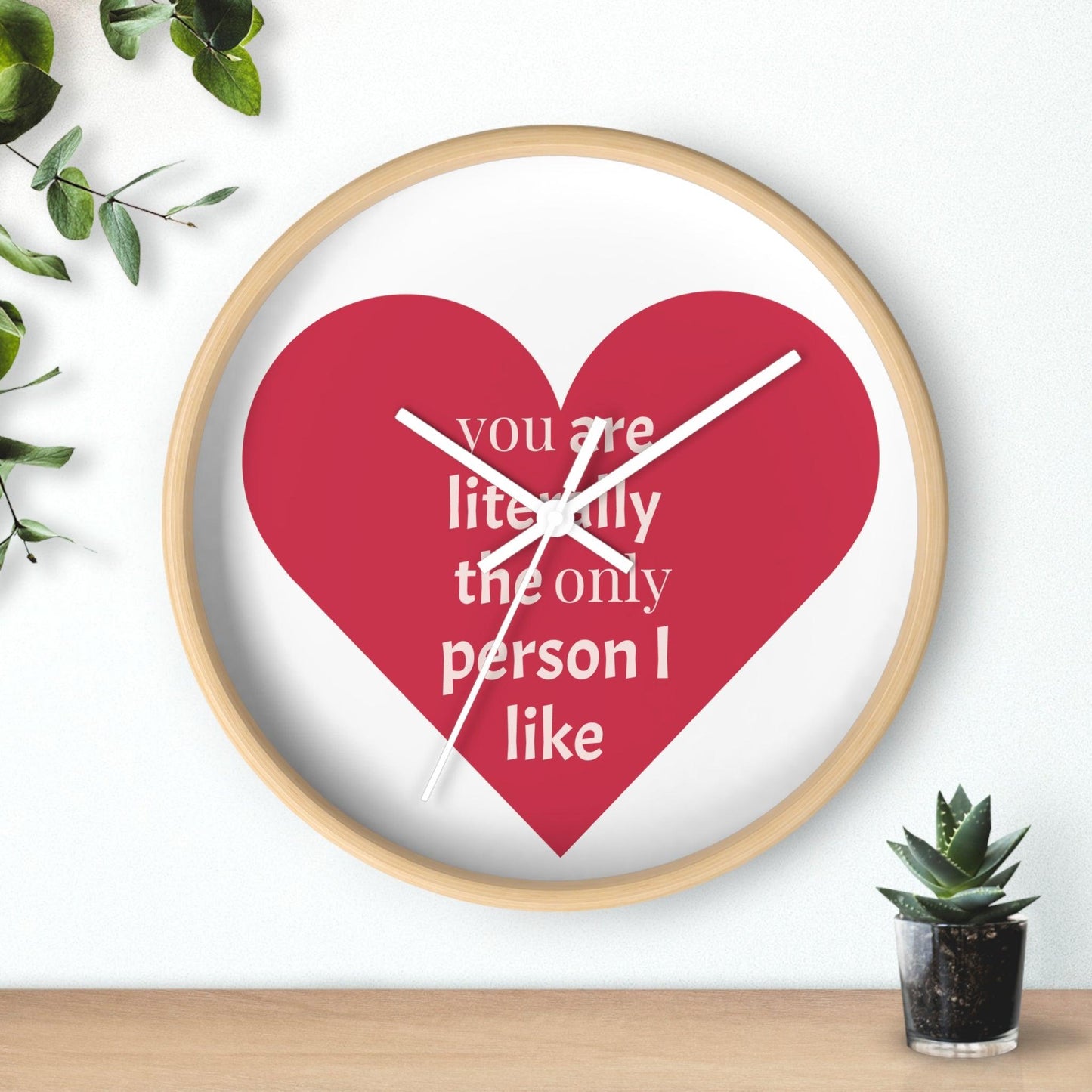 You are literally the only person i like Wall Clock - Lizard Vigilante