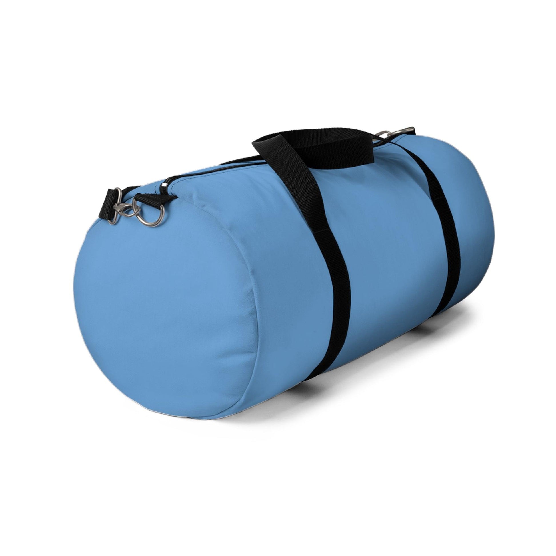 Light Blue Duffel Bag - Lizard Vigilante