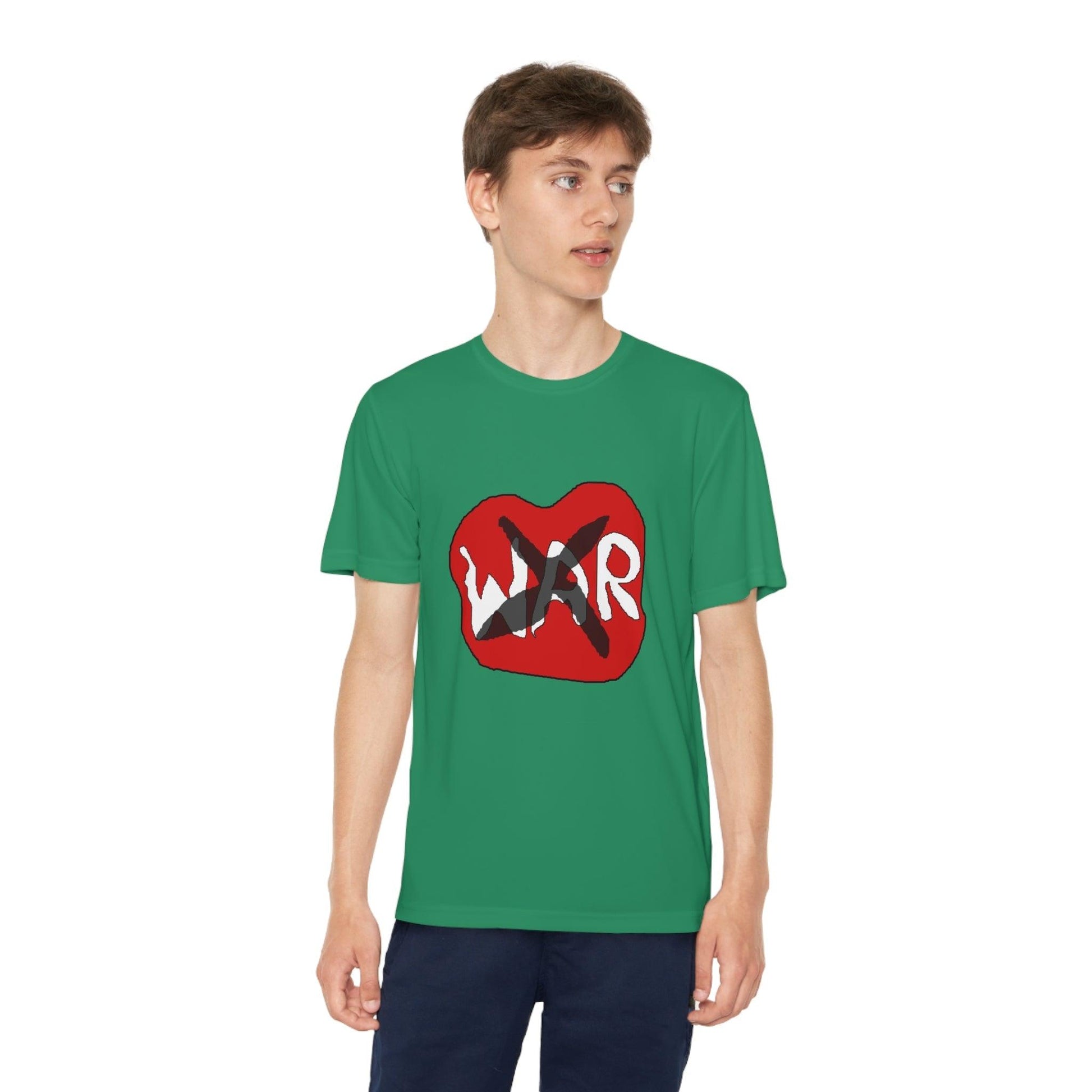 No War Logo Youth Competitor Tee - Lizard Vigilante