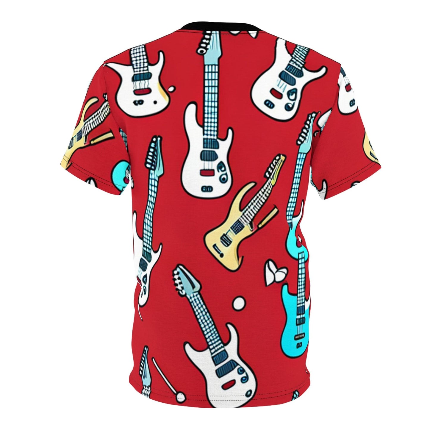 Polka Dot Guitar Unisex Tee Shirt - Lizard Vigilante