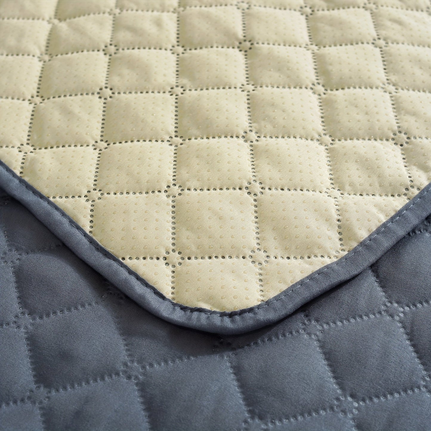 1pc Waterproof Solid Color Plaid Non-Slip Pet Sofa Cover, Machine Washable Blanket for All Season Protection, Suitable for Cats, Dogs, and Small Animals