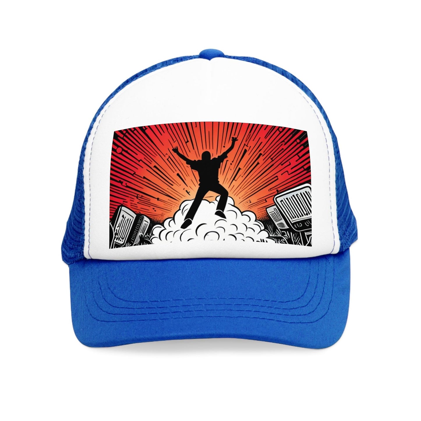 Metal Concert Mesh Cap - Lizard Vigilante