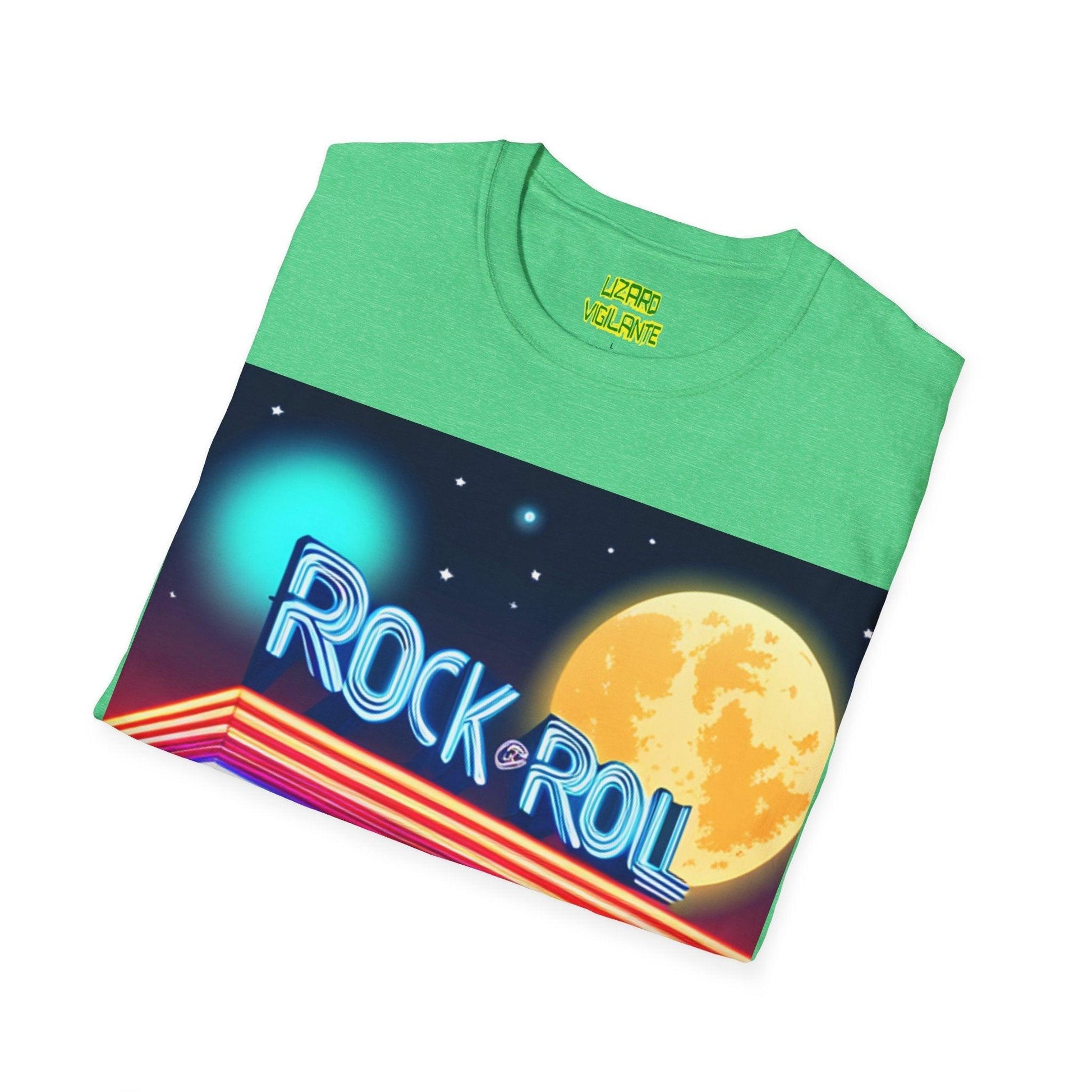 Rock*Roll Unisex Softstyle T-Shirt - Lizard Vigilante