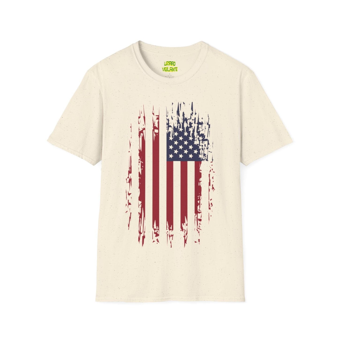 Old Glory Graphic Unisex Softstyle T-Shirt - Lizard Vigilante