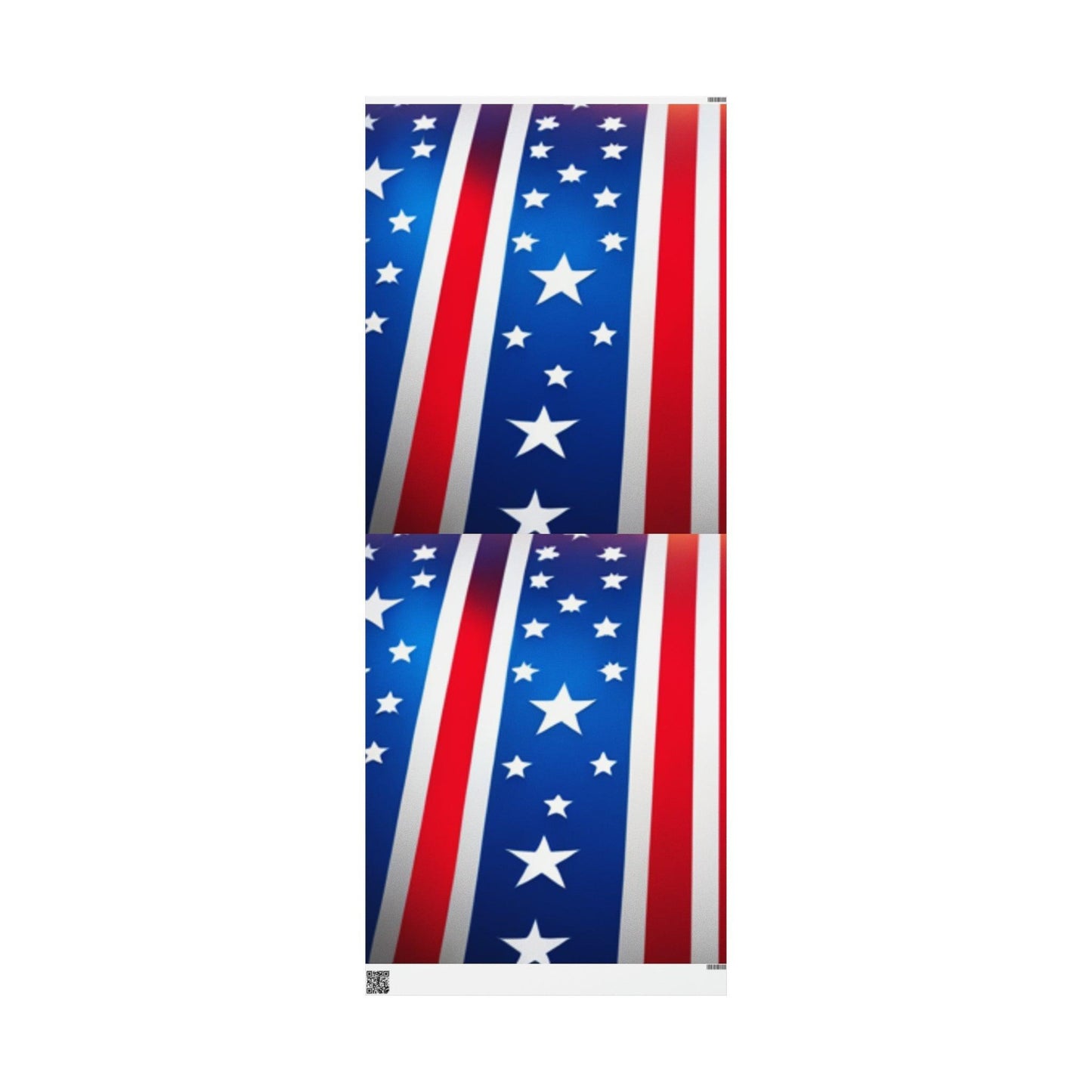 Red White and Blue Patriotic Wrapping Papers - Lizard Vigilante